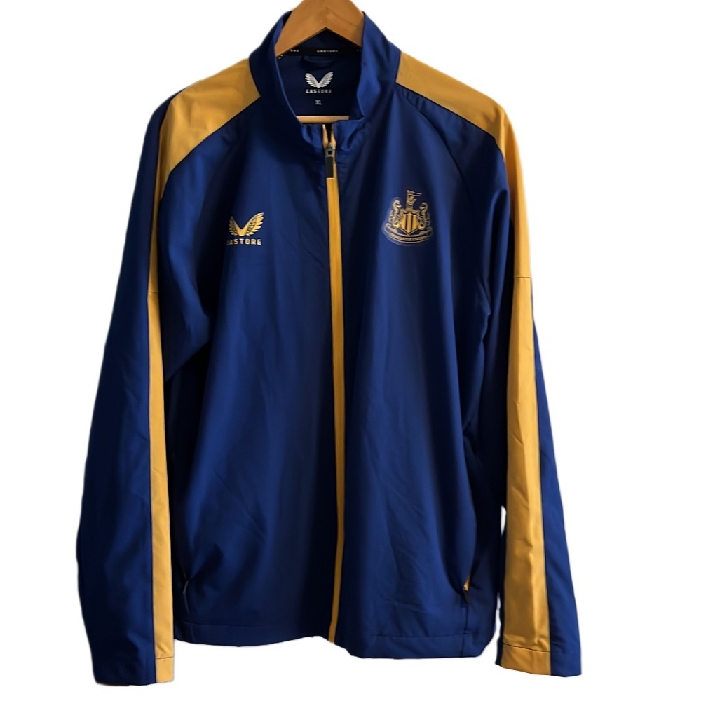 Men's Blue and Yellow Castore Newcastle United Size XL